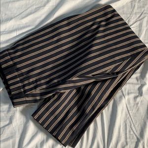 Women’s Straight-Leg Striped Pants (Uniqlo)